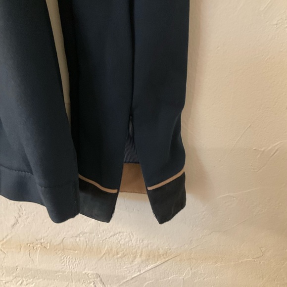 Navy & Tan Animo Equestrian Jacket 40 - Picture 7 of 8